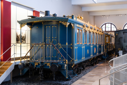  Salon- und Terrassenwagen des Bayernkönigs Ludwig II. 